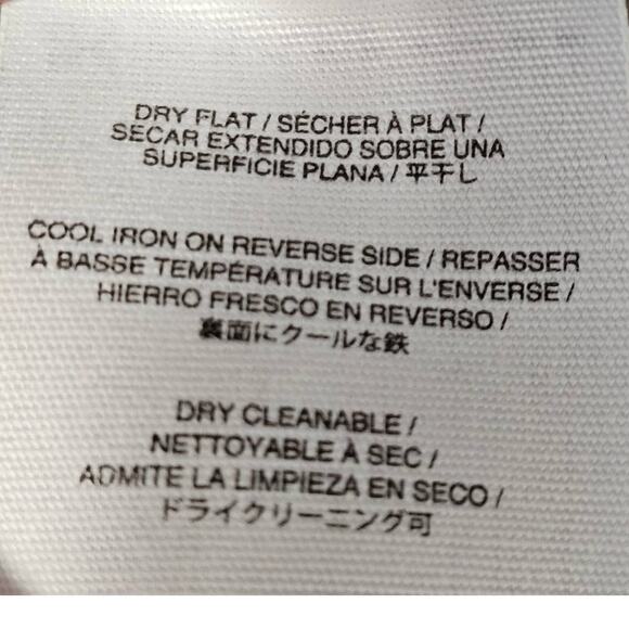 Cozy Anthropologie Poncho Sweater Open Sides - Pink & Gray Colorblock Plaid M/L - Picture 10 of 10